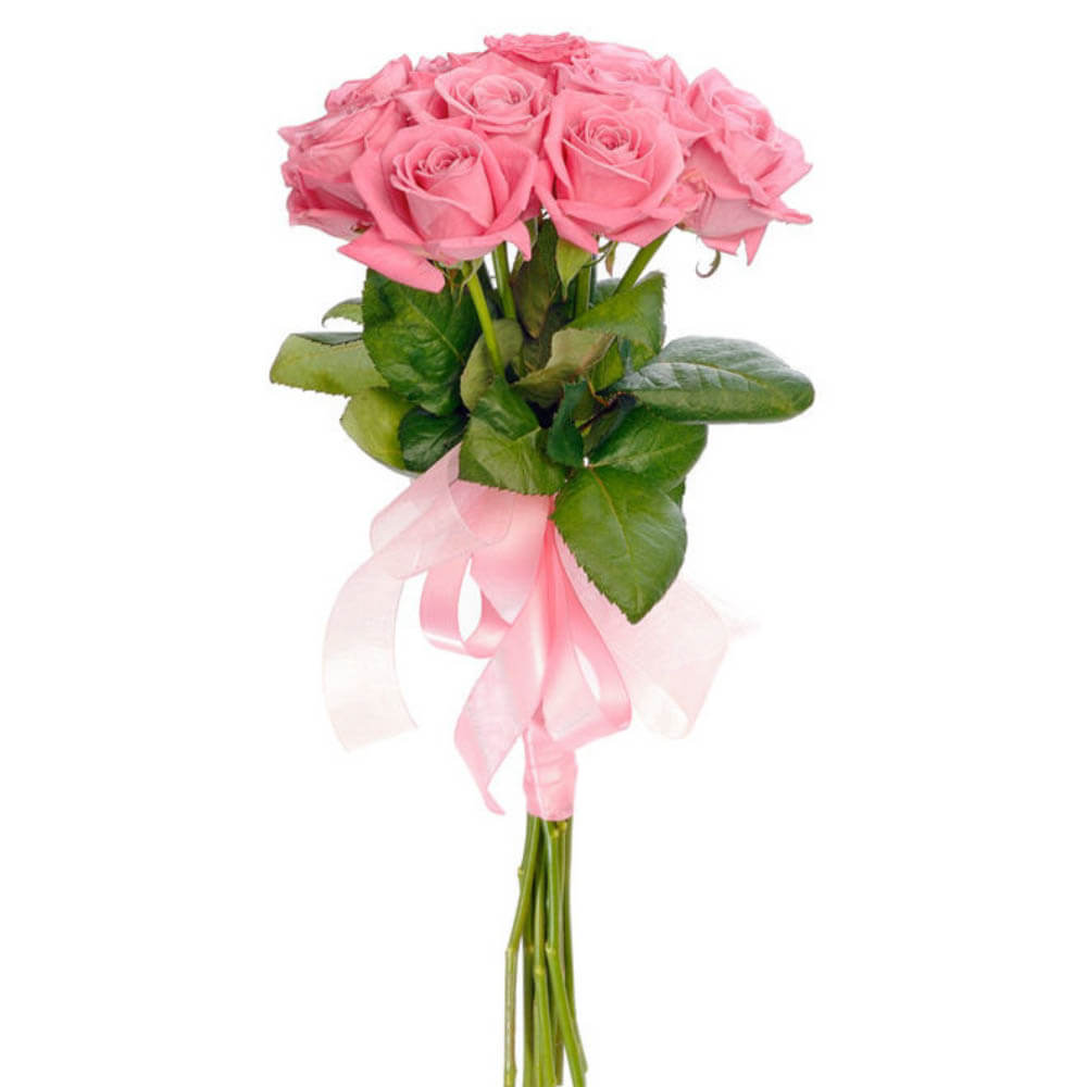 Букет из 11 роз «Карина» 40 см