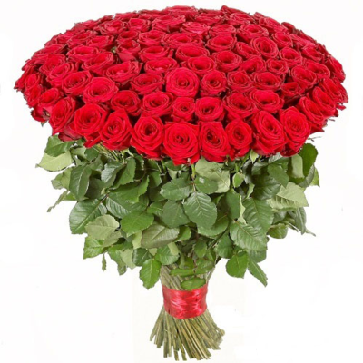 Букет из 151 розы «Шок» 70 см